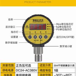 “洛陽帶報警功能數字顯示壓力表“/