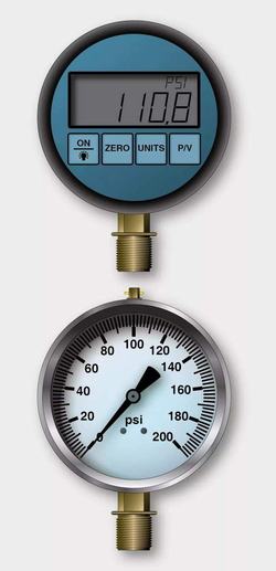 “鞍山y100數顯壓力表怎么調單位“/